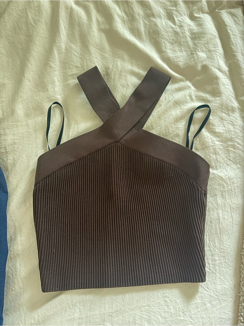 Aritzia Babaton Brown Halter Size Small